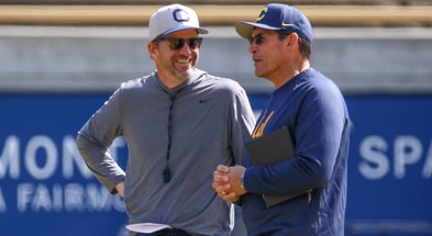 Cal head coach Justin Wilcox and general manager Ron Rivera