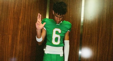 Joey O'Brien on his Notre Dame official visit