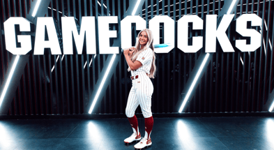 South Carolina softball transfer portal commitment Lexie Shaver. Photo credit: Lexie Shaver | @lexieshaver11 on Twitter/X