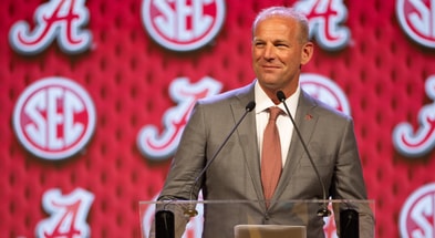 Alabama coach Kalen DeBoer