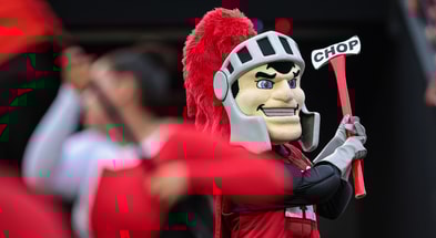 Rutgers Scarlet Knight mascot