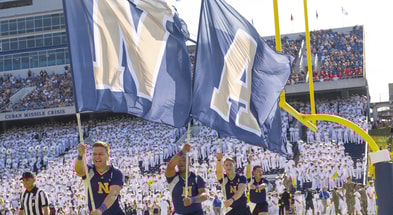 NCAA Football: Memphis at Navy