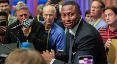Florida QB DJ Lagway at SEC Media Days