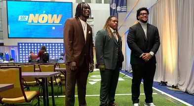 Alabama's Deontae Lawson, Tim Keenan and Kadyn Proctor