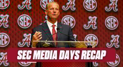 Kalen DeBoer at SEC Media Days