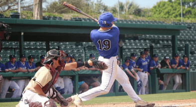 Elizabethtown College infielder Quentin Perilli