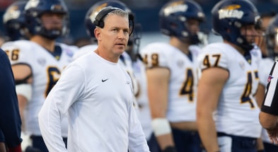 Dec 30, 2023; Tucson, AZ, USA; Toledo Rockets head coach Jason Candle against the Wyoming Cowboys in the Arizona Bowl at Arizona Stadium. Mandatory Credit: Mark J. Rebilas-USA TODAY Sports