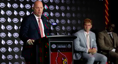 Jeff Brohm at 2025 ACC Football Media Day