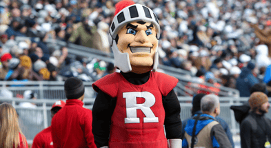 Rutgers Scarlet Knight mascot