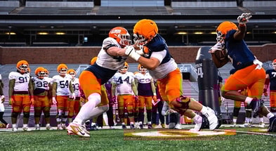 Spring drill linemen