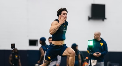 West Virginia defender Keenan Eck