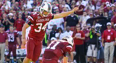 Former South Carolina football kicker and punter Spencer Lanning. Photo credit: GamecockCentral