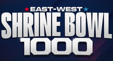 East-West Shrine Bowl 1000 logo