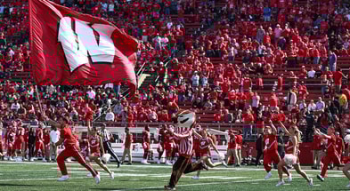 Wisconsin Badgers Flag
