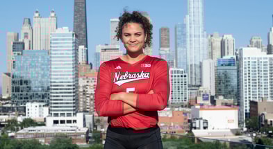 Rebekah Allick Nebraska at 2025 Big Ten Media Day
