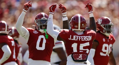 Alabama LBs Deontae Lawson and Justin Jefferson