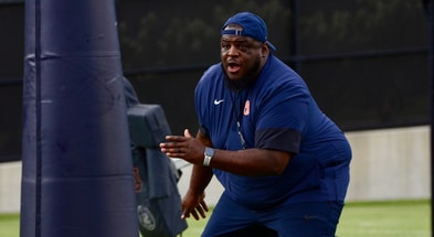Auburn defensive line coach Vontrell King-Williams