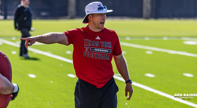 Texas Tech defensive coordinator Shiel Wood