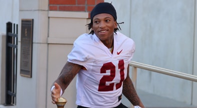 USC cornerback Chasen Johnson