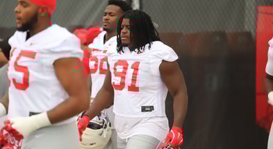 Jarquez Carter by Mick Walker -- Lettermen Row --