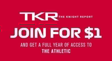 The Knight Report $1 promo + The Athletic
