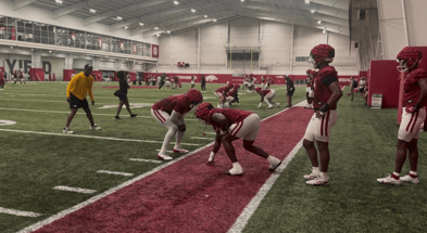 Arkansas football camp