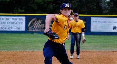Left handed pitcher Mason McGill from Hedgesville, WV