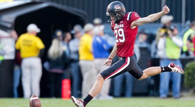 Former South Carolina football kicker Elliott Fry. Photo credit: Chris Gillespie | GamecockCentral