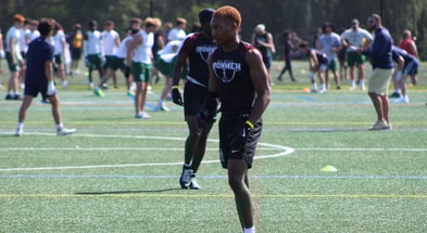 2028 defensive back Phoenix Evans from Don Bosco Prep