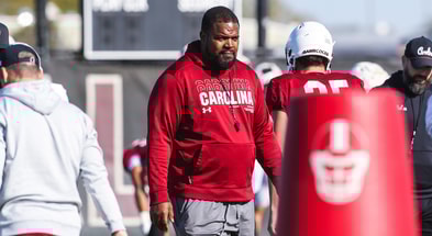South Carolina DL coach Travian Robertson (Photo: Katie Dugan | GamecockCentral.com)