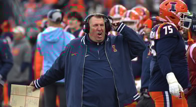 NCAA Football: Michigan State at Illinois