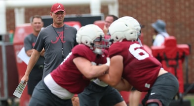 Alabama coach Kalen DeBoer