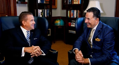 West Virginia University presiden Michael Benson sits down with Tony Caridi