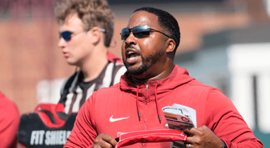 Alabama DB coach Maurice Linguist