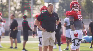 2025 Rutgers Football training camp practice - Greg Schiano