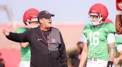 2025 Rutgers Football training camp practice - OC Kirk Ciarrocca