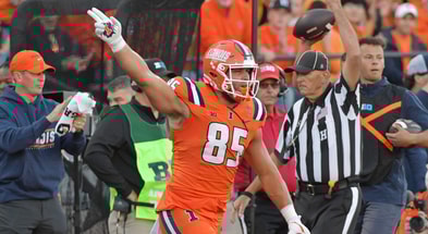 NCAA Football: Kansas at Illinois