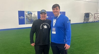 Kentucky offensive line target Brady Hull (Photo courtesy of Brady Hull.)