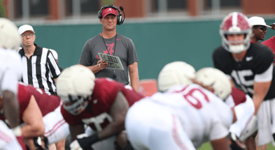 Alabama coach Kalen DeBoer