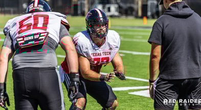 Texas Tech center Sheridan Wilson (72)