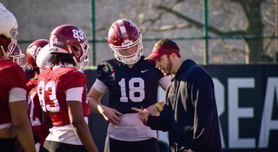 Temple offensive coordinator Tyler Walker