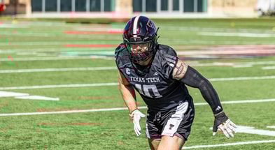 Texas Tech LB Jacob Rodriguez spring training camp
