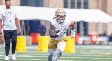 Notre Dame linebacker Madden Faraimo