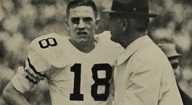 Georgia Tech's Billy Lothridge and former head coach Bobby Dodd