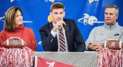 Ty Simpson signs with Alabama