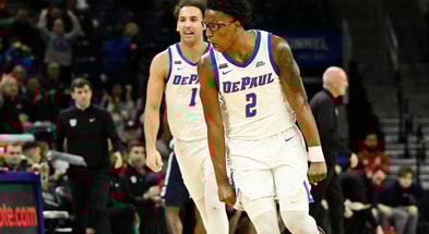 DePaul Blue Demons guard Layden Blocker