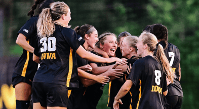 The Hawkeyes knocked off the Razorbacks on opening night. (Photo by Arkansas Athletics)