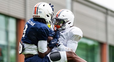 Cam Coleman and Kayin Lee (Photo by Auburn Athletics)