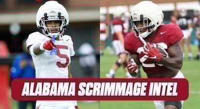 Alabama Scrimmage Intel