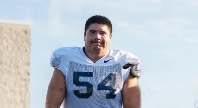 West Virginia offensive lineman Walter Young - Credit: WVU Football